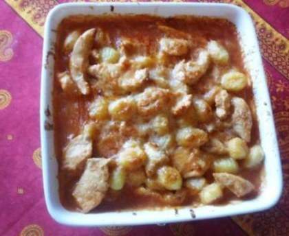 Gratin de gnocchi facile