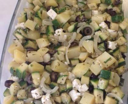 Gratin de légumes à la Grecque