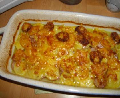 Gratin de montbéliard