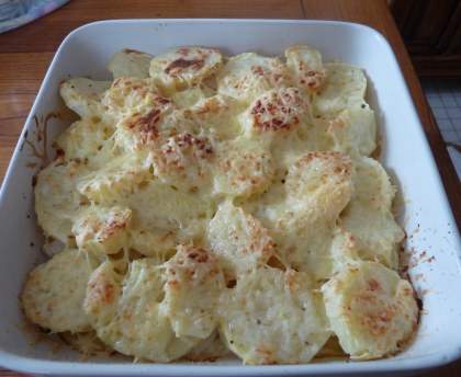 Gratin de morue aux pommes de terre