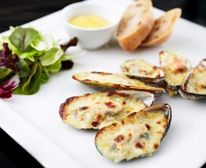 Gratin de moules