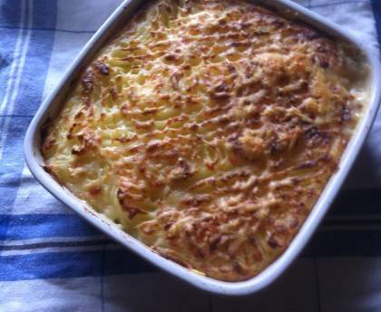 Gratin de poisson aux légumes façon laurette