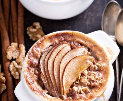 Gratin de pommes à la normande