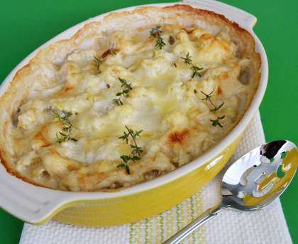 Gratin de pommes de terre a la cancoillotte