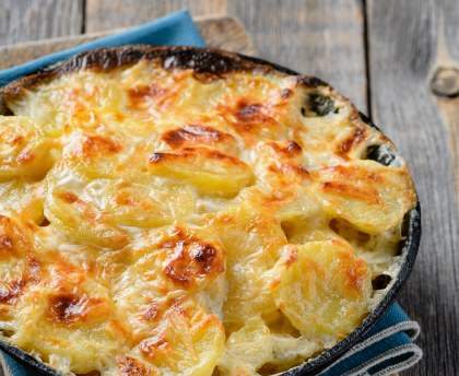 Gratin de pommes de terre au reblochon