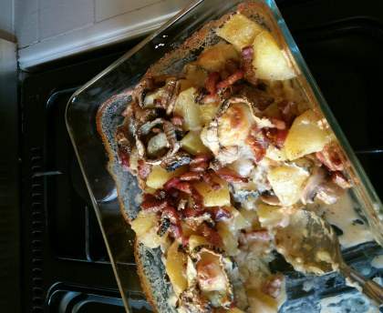 Gratin de pommes de terre complet