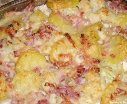Gratin de pommes de terre revisité à la savoyarde