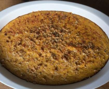 gratin de potiron aux noix