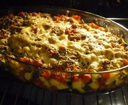 Gratin de quinoa et ratatouille