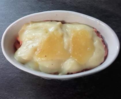 Gratin de saumon au comté
