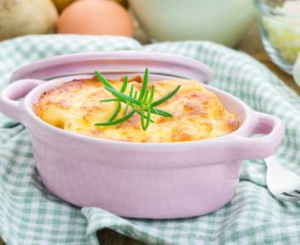 Gratin de surimi froid