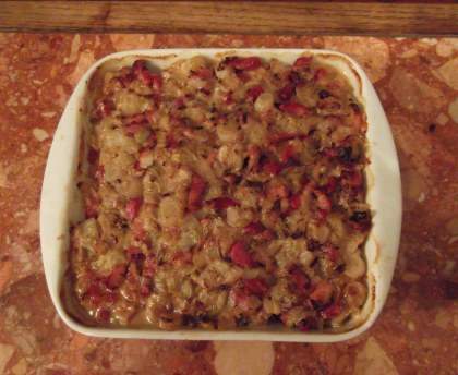 Gratin d'endives et de pommes de terre