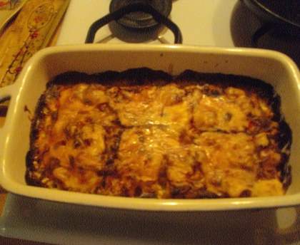 Gratin façon raclette