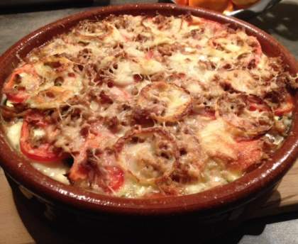 gratin thon courgette facile