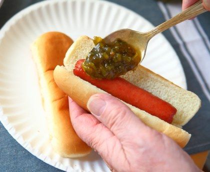 Green relish : délicieuse sauce de concombre pour sandwichs