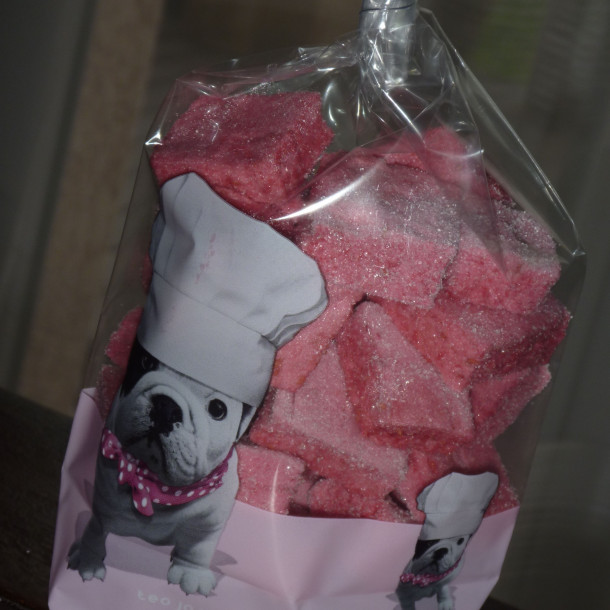 Guimauves à la framboise de Christophe Felder