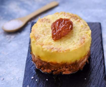 Hachis Parmentier à la tomate