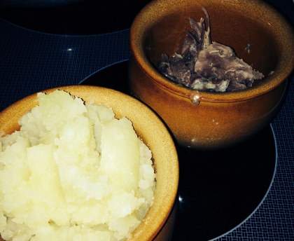 Hachis parmentier au confit de canard