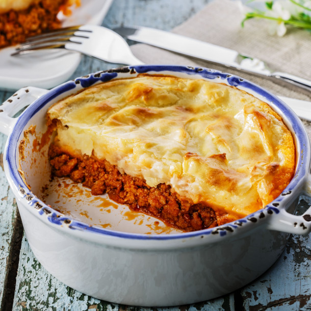 Hachis parmentier aux tomates