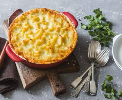 Hachis parmentier boudin et pommes (Thermomix)