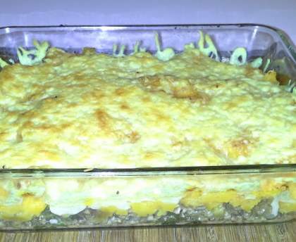 Hachis parmentier de butternut au quorn