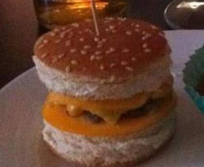 Hamburger au chèvre