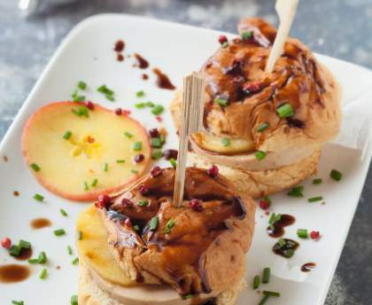 Hamburger de foie gras