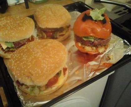 Hamburger "de régime"