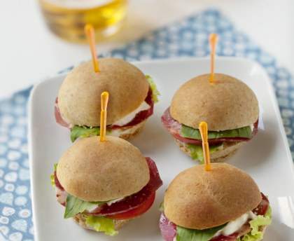 Hamburgers à l'italienne