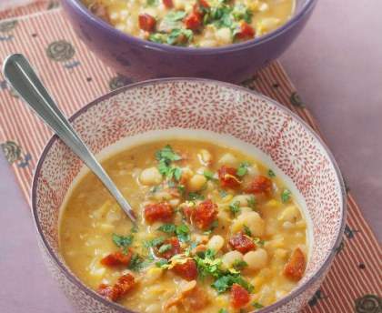 Haricots blancs au chorizo