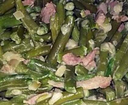 Haricots verts à l'albigeoise