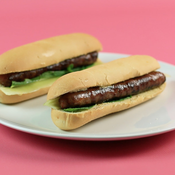 Hot Dog Oriental à la merguez par FAST[OCHE]®
