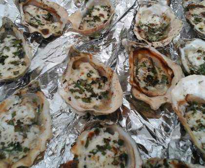 Huîtres chaudes à la crème simplissime