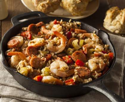Jambalaya à la dinde