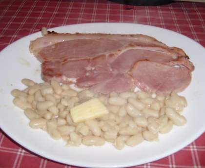 Jambon aux mogettes