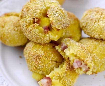 Jambon purée façon boulette