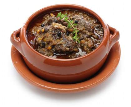 jarret de boeuf au poivre (Peposo)