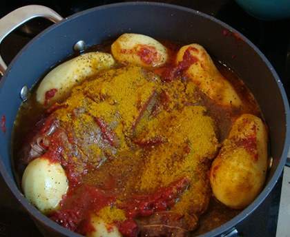 Joue de Boeuf au Curry