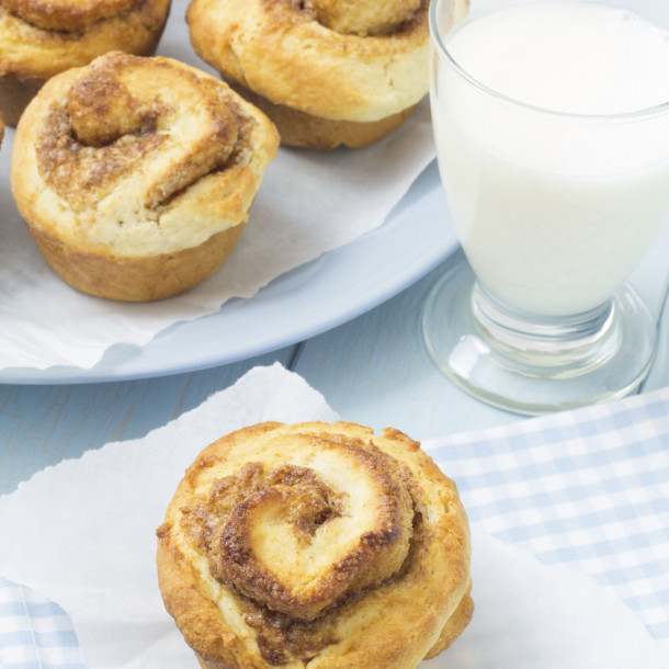 Kanelbullar (pain suédois roulés à la cannelle)