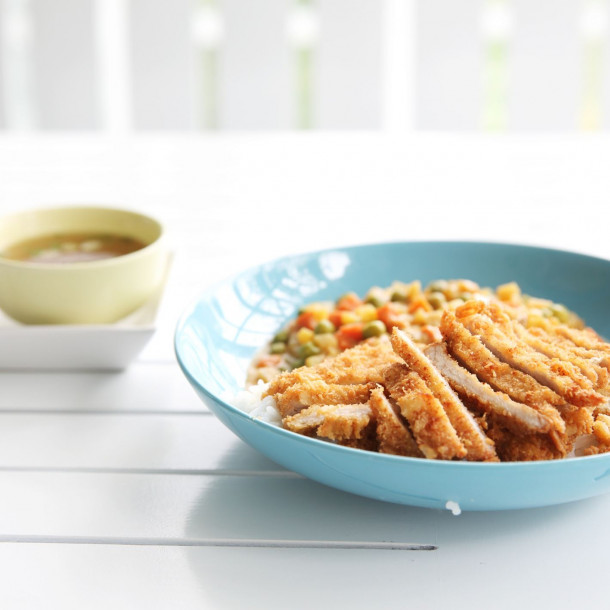 Katsu ou porc pané japonais 