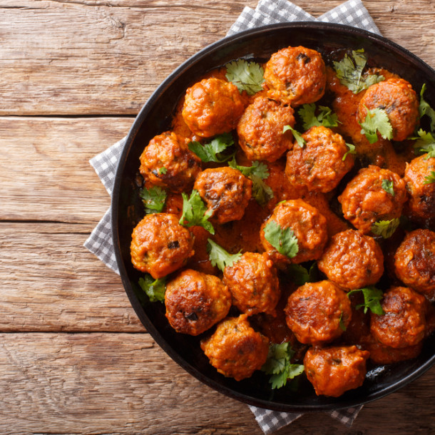 Kefta à l'indienne