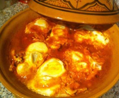 Kefta aux oeufs et à la tomate