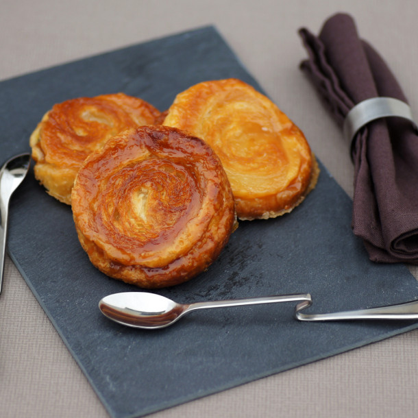 Kouign aman aux pommes - recette déssert 