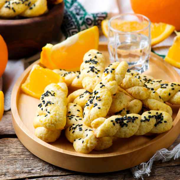 Koulourakia à l'orange