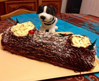 La bûche de Noël de Mamie Popo