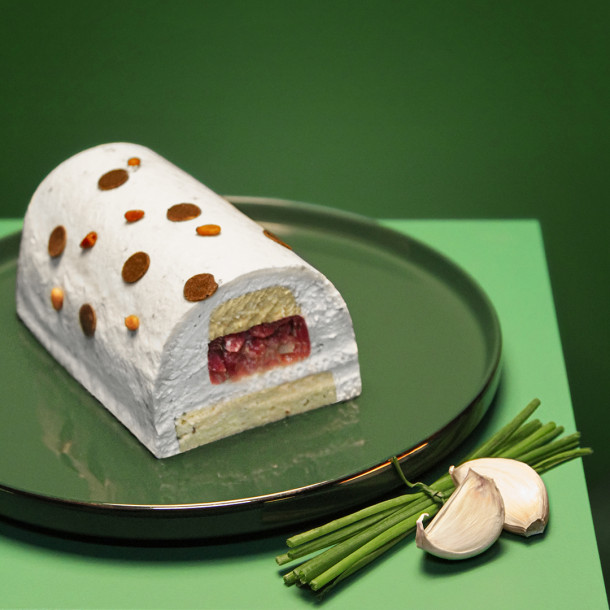 La bûche du Chef Merouan au Boursin
