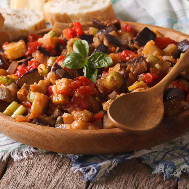 La caponata de légumes de ma grand-mère