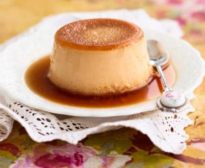 La crème caramel de mamie Régine
