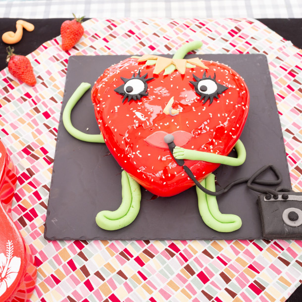 La fraise en folie