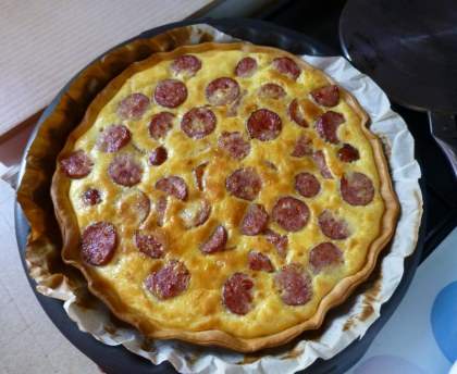 La quiche aux diots
